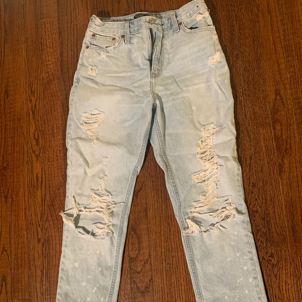 Abercrombie & Fitch Distressed Jeans